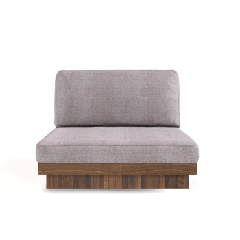 DISH SOFA デニッシュソファ アームレスカウチ90