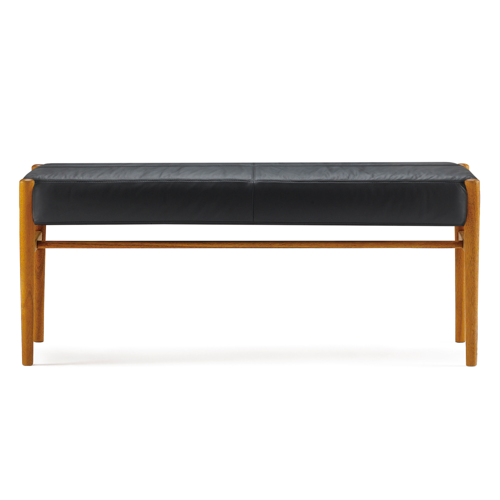 EDDA　Dining Bench Leather　ダイニングベンチ