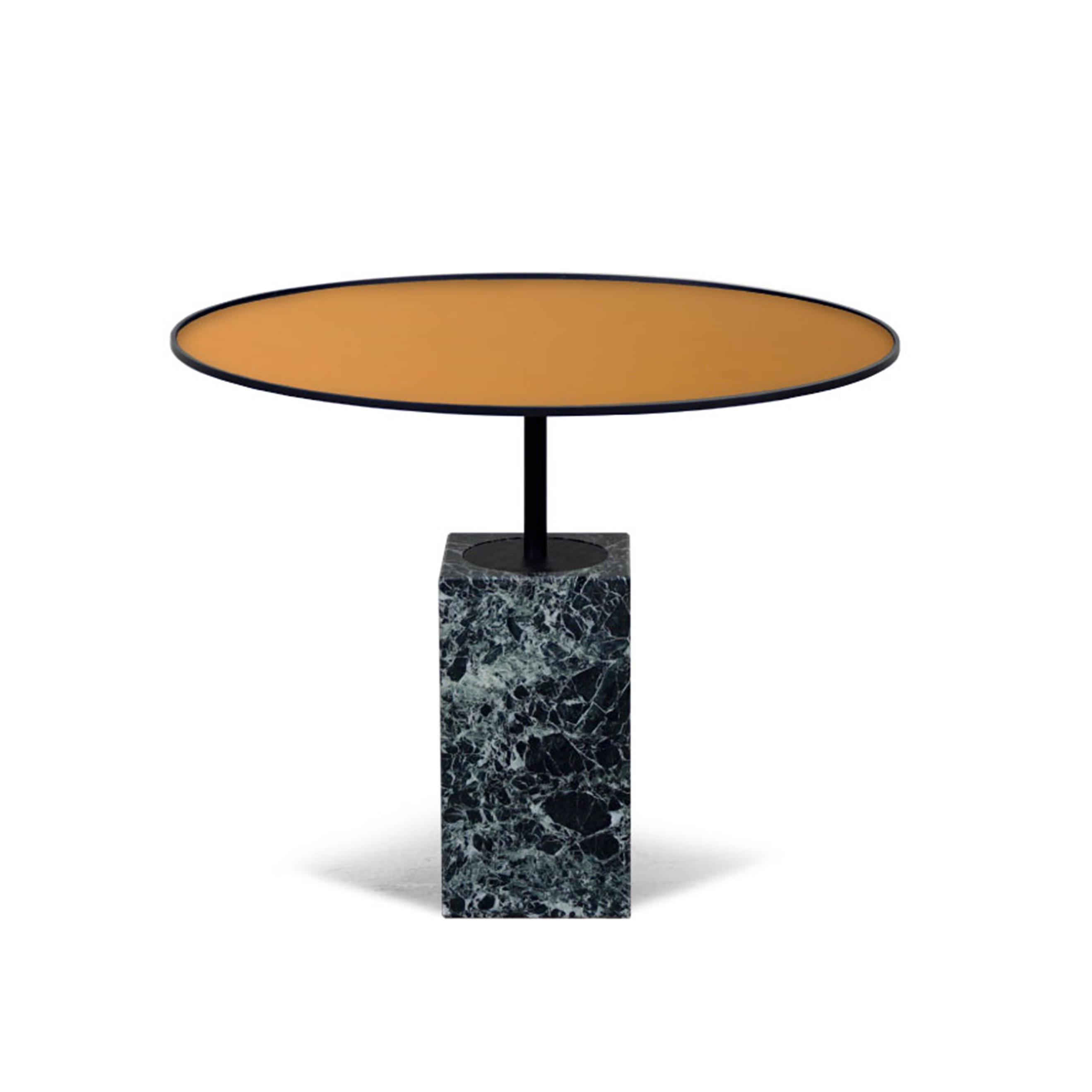 PM Series LUNAM SIDE TABLE　ルナム サイドテーブル　レザートップ