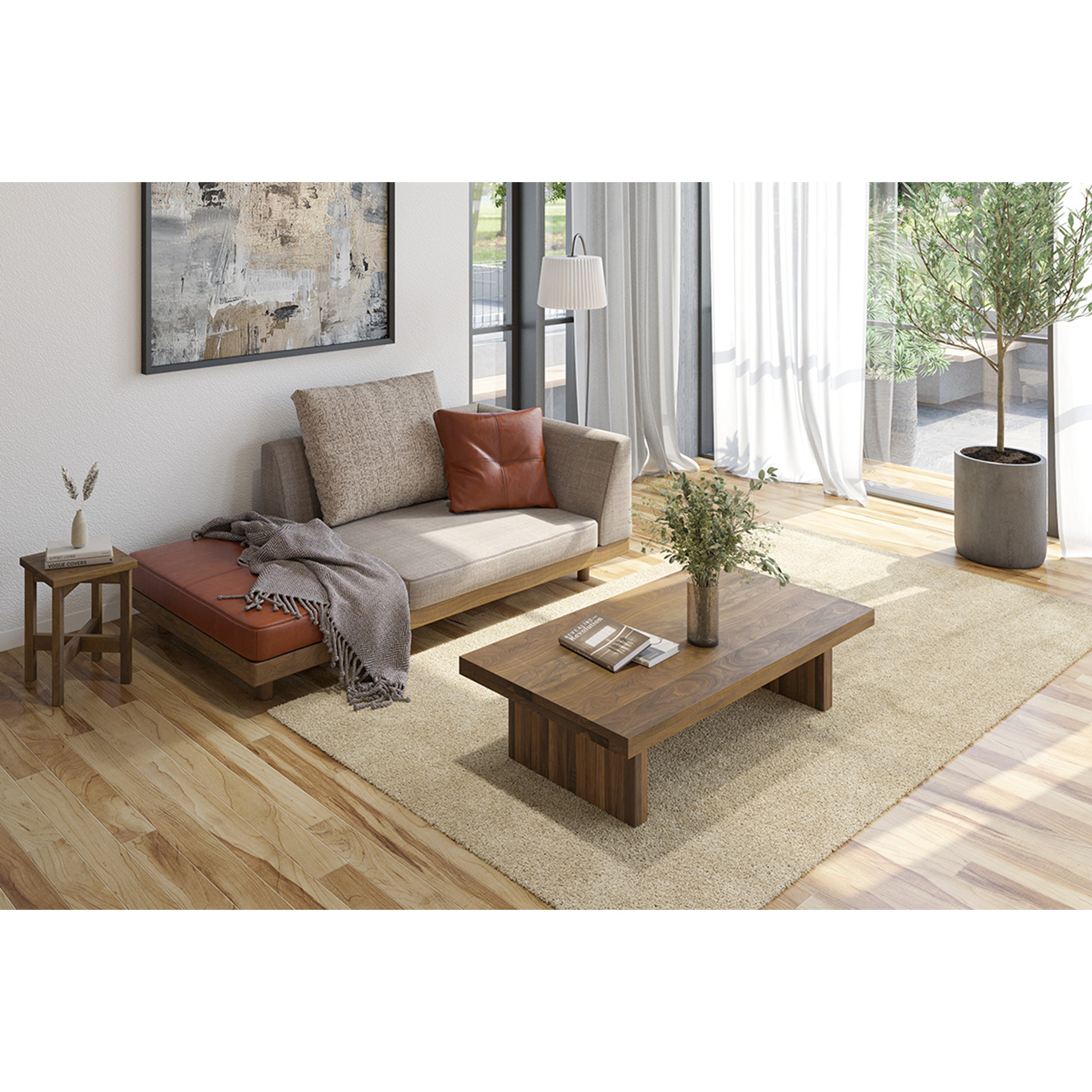 DANISH LOW LIVING TABLE デニッシュローリビングテーブル / IKUS