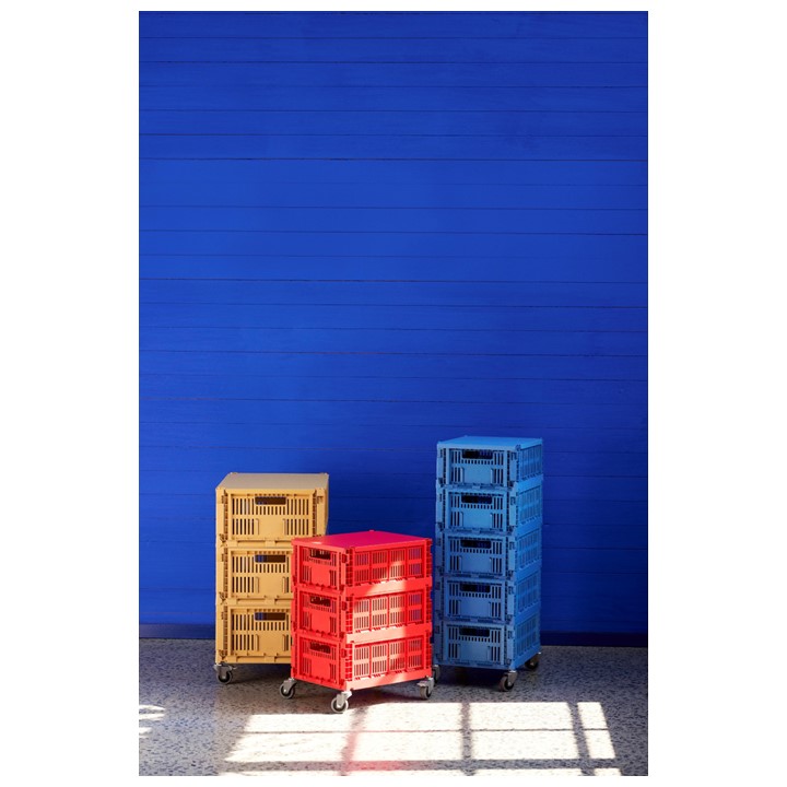 その他 HAY COLOUR CRATE L COLOUR CRATE WHEELS L SET OF 4｜北欧デンマーク インテリア