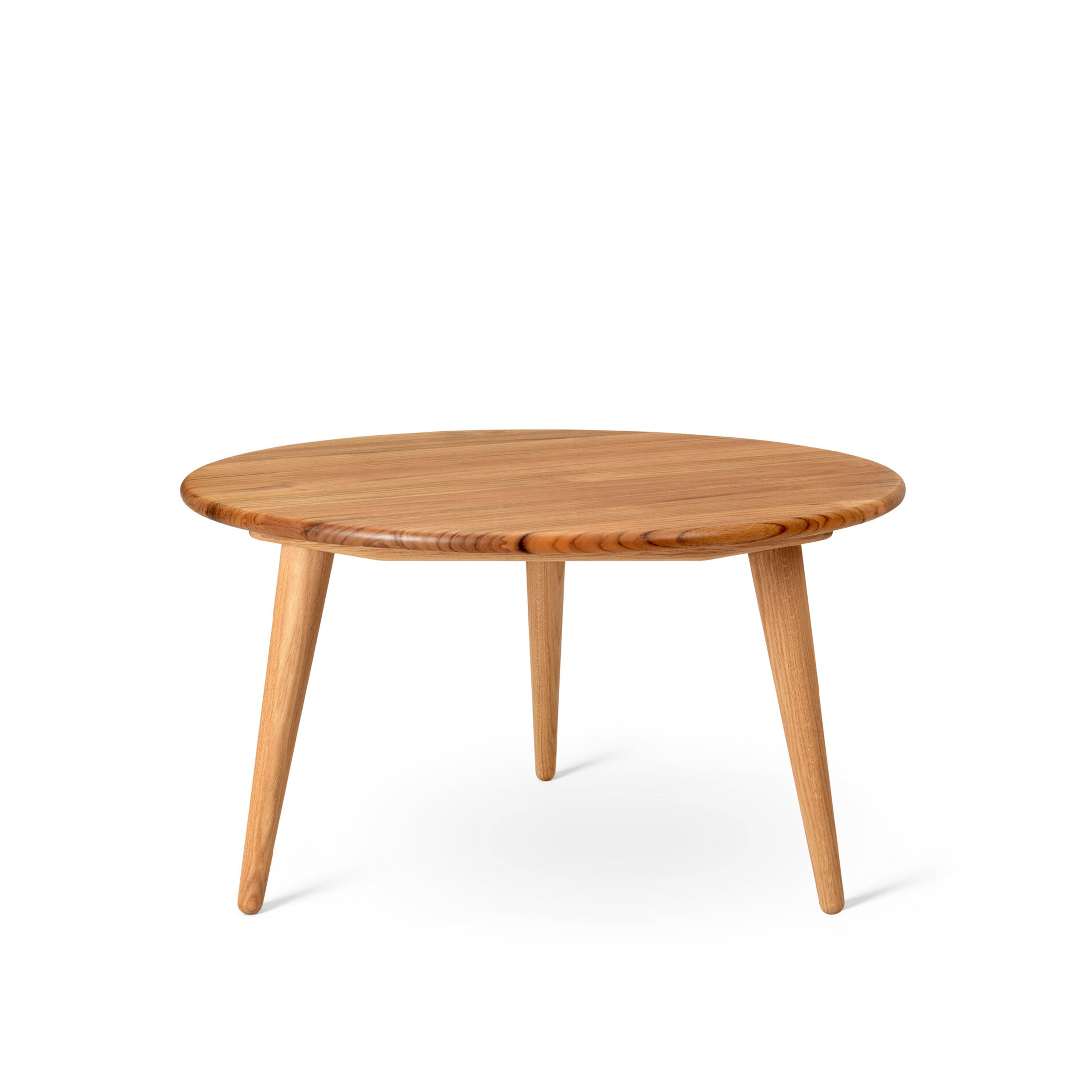 CH008 | Coffee Table Teak×Oak | Ø78