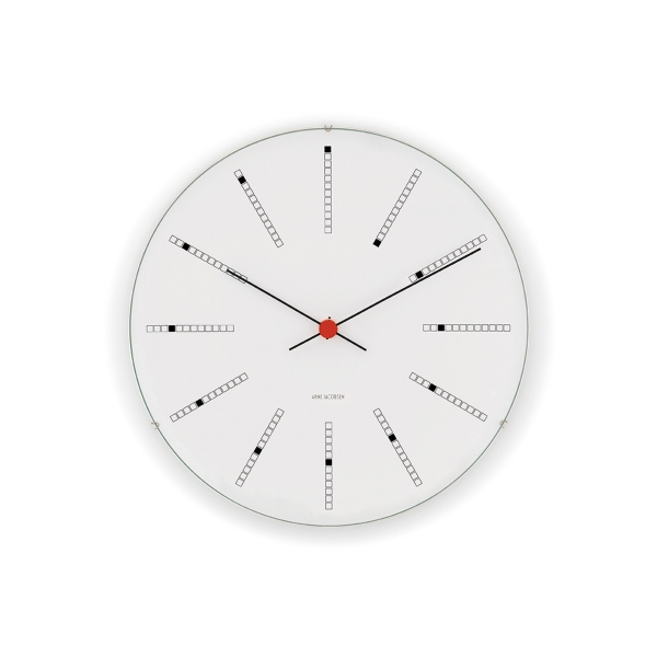 ARNE JACOBSEN Wall Clock Bankers 290mm