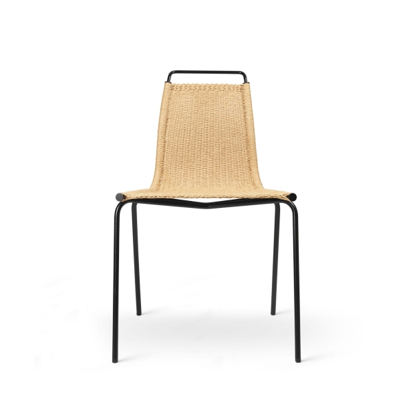 PK1 Chair black frame | Natural paper cord