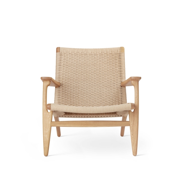 ★CH25 Lounge Chair| Natural paper cord Oak