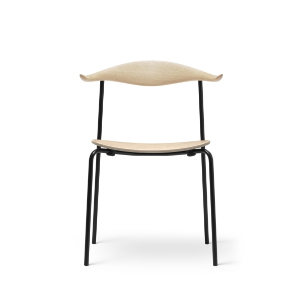 CH88T | Chair steel black Oak