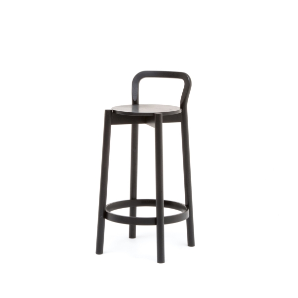 CASTOR BARSTOOL WITH BACKREST LOW　キャストールバースツール ウィズバックレストロー