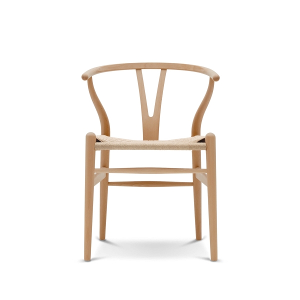 「【EC限定】オイル Care Kit プレゼントキャンペーン対象商品」 CH24 Wishbone Chair| Natural paper cord Beech