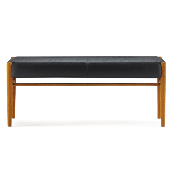 EDDA　Dining Bench Leather　ダイニングベンチ