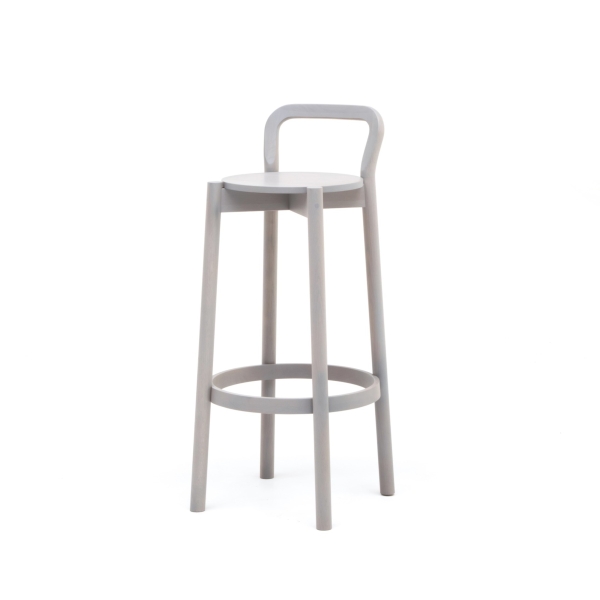 CASTOR BARSTOOL WITH BACKREST HIGH キャストール バースツール ウィズ バックレストハイ