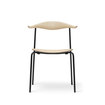 ★CH88T | Chair steel black　Oak